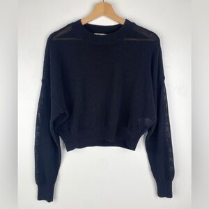 Madewell Lightweight Sweater Black Sz M